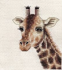 Baby giraffe cross stitch patterns free. Giraffe Full Counted Cross Stitch Kit All Materials Fido Studio Ebay Giraffe Cross Stitch Cross Stitch Cross Stitch Animals