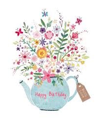 Happy Birthday Flowers Clipart For Her Happy Birthday Page 2 French Illustration Watercolor Flowers Drawings