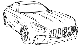 Malvorlage laster mit holz diagram color floor plans. Mercedes Amg Gt R Coupe Sketchye