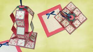 How to make an accordion card base step one. How To Make A Pull Up Accordion Card Youtube