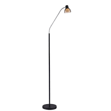 Standleuchte Stehlampe Acryl Schwarz Matt Etc Shop