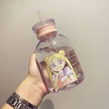 Sailor Moon Transparent Plastic Water Bottle Cartoon Frosted Water Bottles Leak Proof Drinkware Cute Student Girl Gift Cup Wish About 39% of these are water bottles, 0 a wide variety of plastic cartoon bottles options are available to you, such as material, feature ··· cartoon transparent plastic milk carton water bottle. sailor moon transparent plastic water bottle cartoon frosted water bottles leak proof drinkware cute student girl gift cup wish