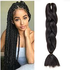 99 ($9.99/count) 10% coupon applied at checkout. Wigenius Jumbo Synthetic Hair Kanekalon Braid Hair Extension 24 100g Pack Of 5 Jet Black Amazon De Beauty