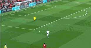 Liverpool's goalkeeper alisson, center alisson headed home from a corner to secure what could be a precious three points for liverpool in their bid to qualify for the champions league next season. Gif Alisson With A Cheeky Flick Vs Anthony Knockaert Witty Futty