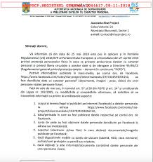 Declaratie privind colectarea, prelucrarea si transferul datelor cu caracter personal. Romanian Journalists Under Pressure To Disclose Sources Balkan Insight