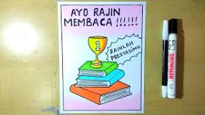 Buatlah sebuah poster htm pth dengan tm gmr membaca / buatlah sebuah poster htm pth dengan tm gmr membaca. Contoh Gambar Poster Pendidikan Contoh 408 Cute766
