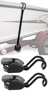 Boatbuckle S Second Generation Gunwale Tie Down Straps Bolt To The Side Of Your Trailer Don T Fishing Boat Accessories Boat Accessories Aluminum Fishing Boats