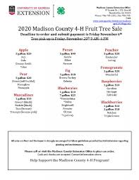 We are nearly always cheaper then the big nurseries, so stop paying to much for your trees. Support The 4 H Fruit Tree Sale Uga Extension Madison County