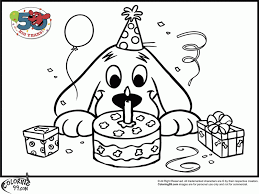 1480 x 2000 file type: Printable Happy Birthday Coloring Pages With Dogs Coloring Home