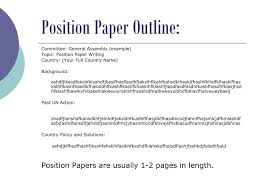 Once you have the template opened in word. Ppt How To Write A Position Paper Powerpoint Presentation Free Download Id 5430888