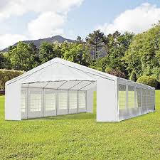 See more ideas about portable carport, carport, portable garage. Outsunny 40 X20 Heavy Duty Party Wedding Tent Carport Canopy Event Gazebo White Wedding Tents