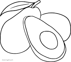 I'm diana from dreams factory and i'm really happy to share another diy project with you! Avocado Coloring Pages Coloringall