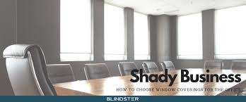 If you need some insulation for your windows, opt for honeycomb shades. Shady Business How To Choose Window Coverings For The Office Blindster Blog
