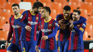 Liga is a soccer competition played in germany. Barca Did Not Give Up The Liga 3 2 Comeback In Valencia Under The Sign Of Messi Ruetir
