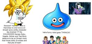 Dragon ball tells the tale of a young warrior by the name of son goku, a young peculiar boy with a tail who embarks on a quest to become stronger and learns of the dragon balls, when, once all 7 are gathered, grant any wish of choice. How All Dragon Ball Fanboys Reacted When The Dragon Quest Hero Was Announced Quest Meme On Me Me