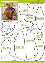 A teddy bear becomes much more special when you make it yourself. Printable Free Downloadable Memory Teddy Bear Patterns Pdf Novocom Top