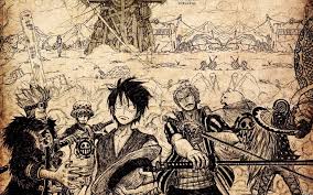 One piece wallpaper, monkey d. One Piece Illustration Hd Wallpaper Wallpaper Flare