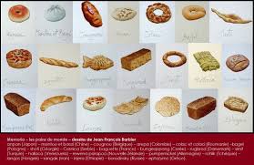 Breads From All Over The World Dessins De Jean Francois Barbier Bread Bread Dough Dough
