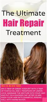 I have healthy hair and no split ends! Teenage Fashion Blog How To Repair Damaged Hair At Home Damaged Hair Repair Hair Repair Treatments Hair Remedies