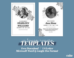 Quality, safety and service improvement. Free In Loving Memory Templates For Word Or Google Docs Cake Blog
