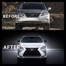 Check the latest 2021 lexus car prices in malaysia, find new lexus car models with lexus is a luxury car maker, founded in 1989, and headquartered in nagoya, japan. Lexus Rx270 Rx350 2009 Conversion New Facelift 2013 2017 Bumper Trd F Sport Bodykit Head Lamp Shopee Malaysia