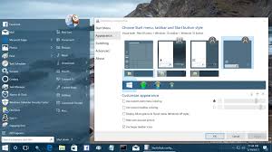 It blurs the objects underneath, but passes down mouse events so click edit: Startisback Real Start Menu For Windows 8 And Windows 10