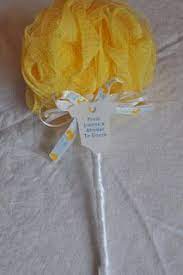Wrap the thread around the center two or three times before tying it with a double knot. Diy Baby Shower Favors Favors That Are Useful Baby Shower Ideas Themes Dumbo Baby Shower Unisex Baby Shower Baby Shower Diy