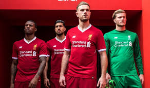 2017 2018 liverpool new balance home kit #25 shirt jersey 125th anniversay. Pin On Soccer Swag