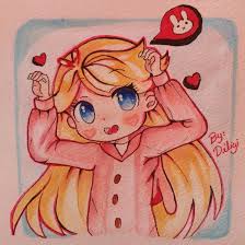 Bunny Star By Diligi Drawing Stars Anime Stars Star Vs The Forces Of Evil