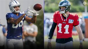 Carson wentz indianapolis colts youth game royal blue team color jersey. Colts Michael Pittman Not Giving No 11 Jersey Number To Carson Wentz Sporting News