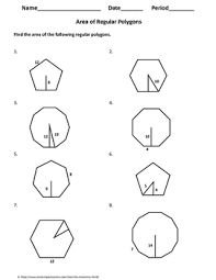 ©j t2j0s1f35 ukpurtrai dskocfftmw8abrbej vlsloc9.6 r 8aeldlu find the area of each regular polygon. 32 Geometry Area Of Regular Polygons Worksheet Worksheet Resource Plans