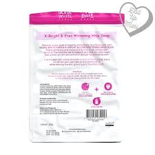 Say Hello To K Bright Even Skin With Seoul White Whip It Whitening Whip Soap Doll Up Mari