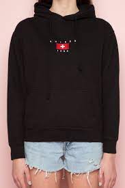 Standard fit for a relaxed, easy feel; Brandy Melville Suisse Christy Hoodie Hoodies Embroidery Hoodie Outfits For Teens