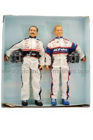 Dressed for a day at the track wearing a white zippered mini dress with nascar designer sharon zuckerman pays a special tribute to one of the biggest stars of nascar with this sensational doll. Dale Earnhardt Jr Celebrity Doll Museum
