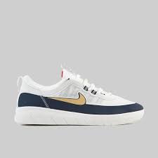The retail price tag is set at $95 usd. Nike Sb Nyjah Free 2 Obsidian Club Gold White Nike Skateboarding Footwear