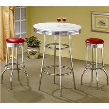 Bar high table w 4 chairs. A Bright Furniture Bar Table Sets Bar Table Round Bar Table