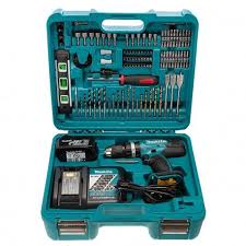 Perceuse Visseuse A Percussion Makita Dhp453rftk Li Ion 18v 1 X 3 0ah 100 Accessoires Racetools Makita Tools Makita Battery Tools