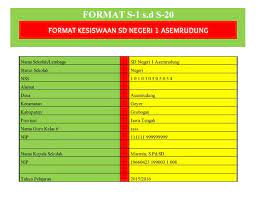 Aplikasi Administrasi Kesiswaan Dalam 1 File Excel Sekolah Kepala Sekolah Aplikasi