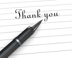 Shop from the world's largest selection and best deals for paper thank you party bags. 0914 Thank You Note On Paper With Pen Stock Photo Powerpoint Slide Images Ppt Design Templates Presentation Visual Aids