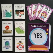 Fortune Telling Speaking Activity About Future English Spanish En 2020 Tarjetas Bola De Cristal Predecir El Futuro
