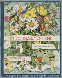 In De Bloemenhemel Van S Reinheimer Tekeningen Van Else Wenz Vietor Vertaald Door Magda Stomps Tekenen Pelgrims Postkaarten
