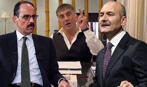 Habertürk'te açık ve net özel'e konuk olan soylu, kübra par moderatörlüğünde; Sedat Peker 6 Video Suleyman Soylu Ibrahim Kalin I Takip Ettiriyor