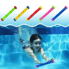 underwater swimming pool toys colorful