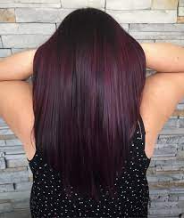 Getting red hair when you have dark hair is really difficult, and when i'd decide to get black or purple streaks in my hair, i'd occasionally have to do that. Red And Black Hair Ombre Balayage Highlights