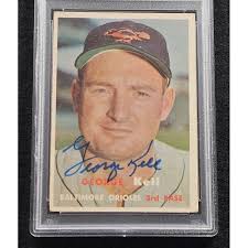 George Kell Autographed Autographed Cards, Signed George Kell Inscripted  Autographed Cards