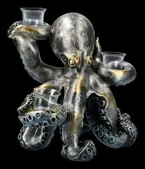 How do you make octopus in little alchemy. Large Octopus Figurine As Tealight Holder Www Figuren Shop De