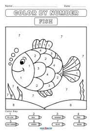 Easy color by number coloring pages can help. Free Color By Number Worksheets Cool2bkids