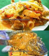 Resep Gurame Goreng Tepung Asam Manis Nanas Resep Masakan Resep Masakan Indonesia Resep Ikan