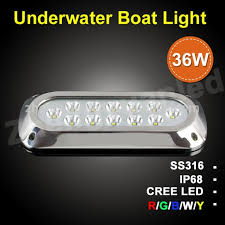 36w Underwater Light For Boats Ip68 Led Marine Light 1500lm Buy Led Marine Courtesy Light Swimming Pool Equipment Used Boats For Sale Product On