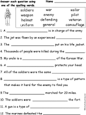 As a member of the con. Us Military Activities And Worksheets Enchanted Learning